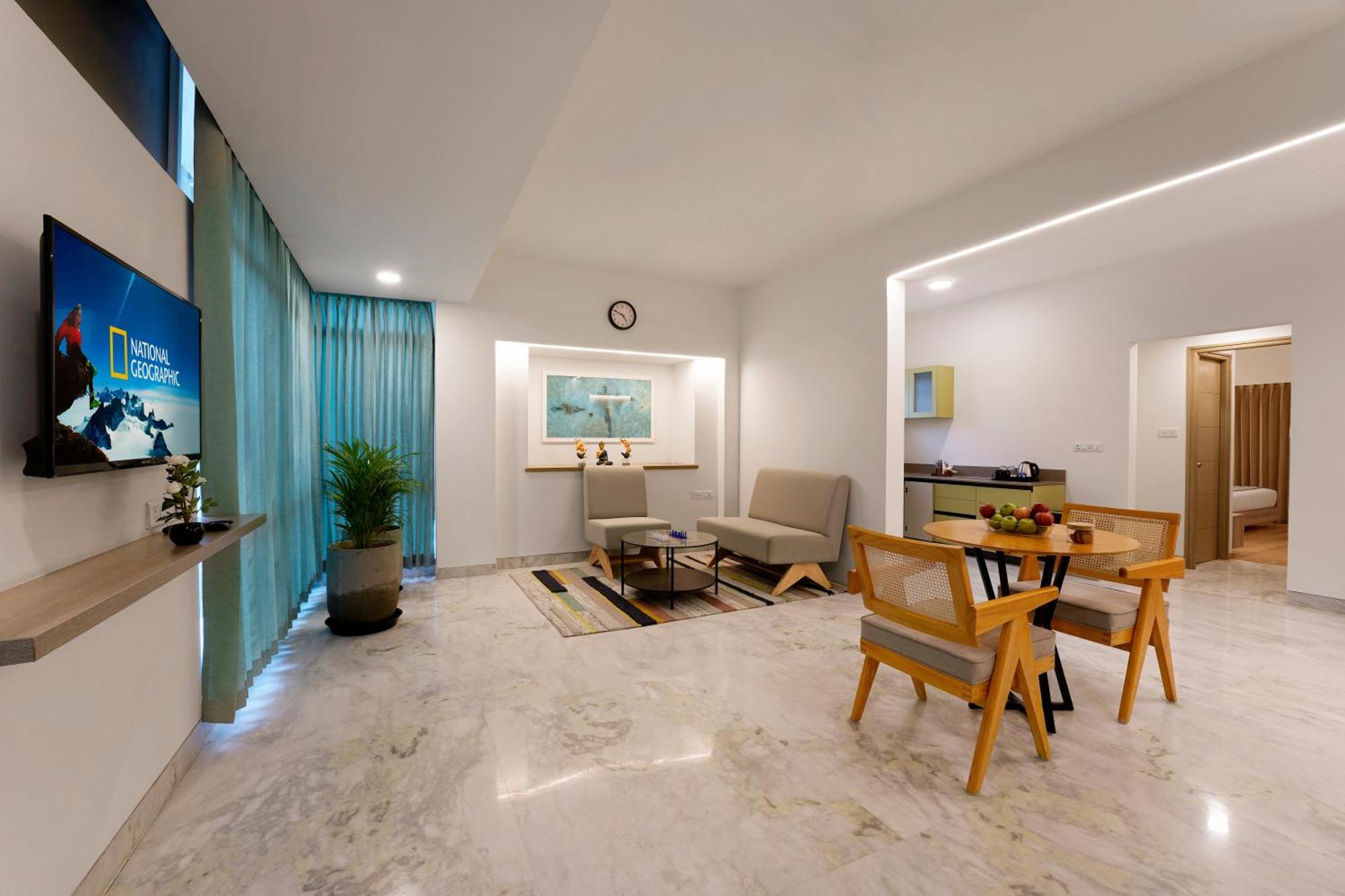 Nest By Rivido Apart Hotel, Bannerghatta Road بنغالور المظهر الخارجي الصورة